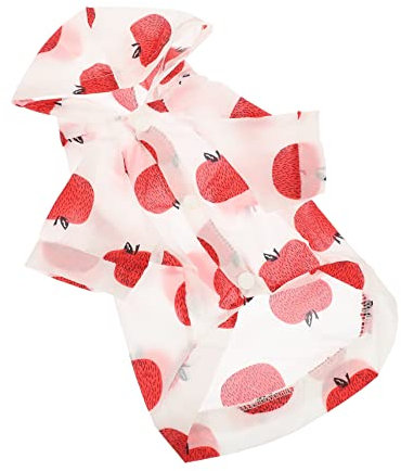 BUGUUYO Sonnenschutzkleidung Für Haustiere Sonnenschutz-hundehemd Sommerweste Hundeshirts Schnell Trocknend Welpenkleid Welpenrock Sonnenfeste Kleidung Für Hund Hunde-t-Shirt Polyester