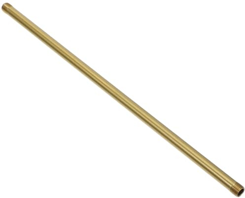 Housoutil Varilla Portalamparas para Cobre de Dorado de Pulido Lámpara Fijación y Manejo Fácil Compatible de Cables para Proyectos de Iluminación DIY Uso Comercial