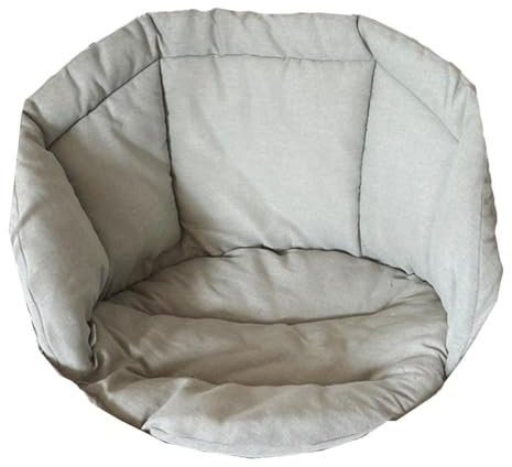 Makramee-Hängekorb-Sitzkissen mit Quasten für Eierstuhl-Schaukel, Outdoor-Schaukel-Sitzpolster für Hängematte, Stuhl, 3 Farboptionen
