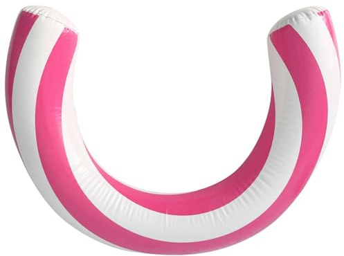 Pool Floats Adult, Pool Floats Curved Inflatable Portable & Lightweight Noodle Swimming for Ocean Lake Party, Style 2