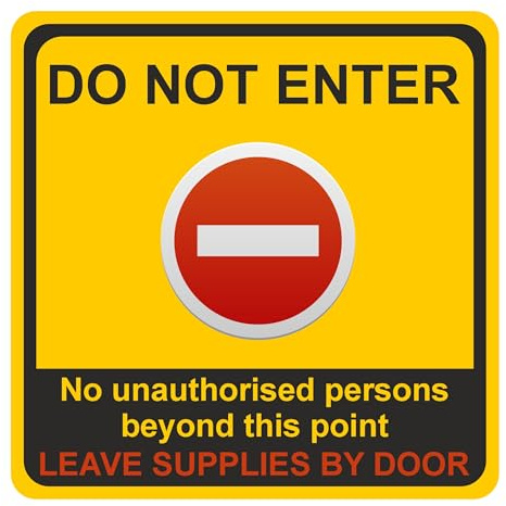 Do Not Enter - no unauthorised persons - Gaming Zone, Do Not Disturb, Enter At Own Risk - Kids Bedroom Door Sign