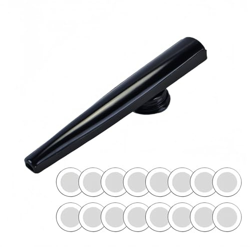 Alnicov Sifflet de Carnaval Kazoo en Alliage d'aluminium Instrument de Musique Flûte Kazoo Excellent Cadeau pour Les Amateurs de Musique Accompagnement pour ukulélé Piano