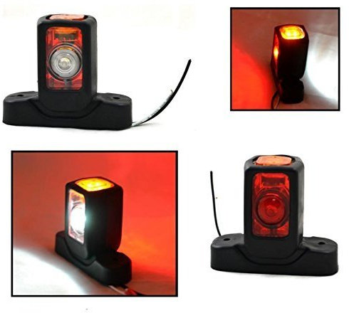 8x 12V LED Marker Hinten LKW Begrenzungsleuchten Anhänger Fahrgestellt Seitenleuchten Neu