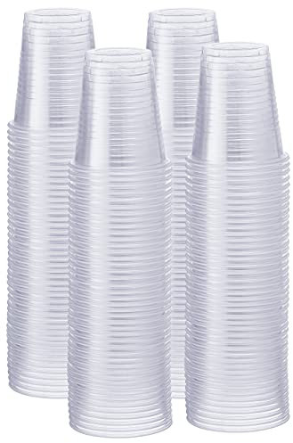 GUSTO 5 oz Clear Plastic Cups [500 Count] Small Disposable Drinking Cups for Parties, Events, & Everyday Use – BPA-Free, Durable Polypropylene (Formerly Comfy Package)