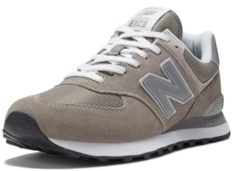 New Balance Men's 574 Core Sneaker, Grey/White, 10