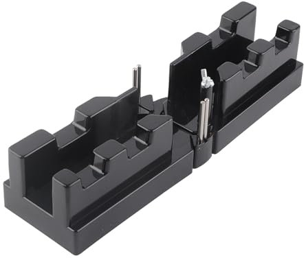 Gehrungsmess-Schneidwerkzeug, 2-in-1, Hochpräzises, Schwarzes ABS-Verschleißfestigkeitswerkzeug, Ecksägenführung