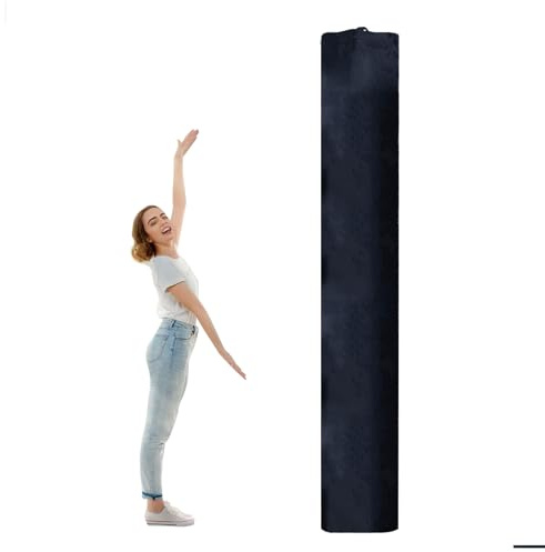 NICENEEDED Große Teppich Aufbewahrungstasche Passend Für Teppiche Bis Zu 8 x 10 Fuß Schutz Für Gerollten Teppich 24 x 116 Zoll Teppich Aufbewahrungstasche Mit Kordelzug