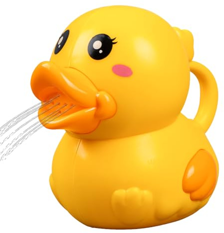 Acunny Annaffiatoio per neonato, annaffiatoio con funzione di spruzzo | gialla per interni ed esterni giardino fiori giochi da spiaggia