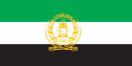 Afghanistan – - Vor Ultra-Schiffsflaggentuch / 90x60cm
