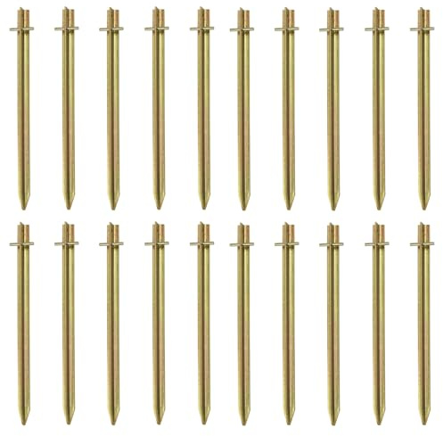 Moritz Stahl T-Profil Hering Zelthering 500x25x25 mm 1-4-10 oder 20 Stück Moritz (20)