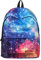 FANDARE Mochila Galaxy Mochilas Tipo Casual Bolsas Escolares Niña Niño Bolsa de Viaje Bolsos de Mujer Adolescente School Bag Outdoor Viaje Infantiles Daypack Poliéster Azul