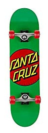 Santa Cruz Skateboard Komplettboard Classic Dot 7.8 (Green)