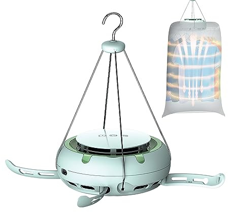 TIANG Sèche-Linge électrique Portable Multifonction pour Appartements, Mini sèche-Linge réglable pour Maisons de Voyage, Camping-Cars et blanchisserie compacte