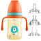 Kinder Trinklernbecher,Baby Trinkflasche,240ml Trinkbecher für Babys,Babyflaschen,Baby Trinklernbecher ab 6 Monate mit ergonomischer Silikontülle (Grün)