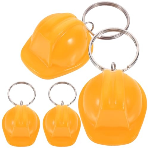 jojofuny Kreativer Mini Bauhelm Schlüsselanhänger 6.5X3.2X2 Cm – Stilvoller Sicherheitshelm Für Bauarbeiter Partygeschenke Und Taschen-Dekoration