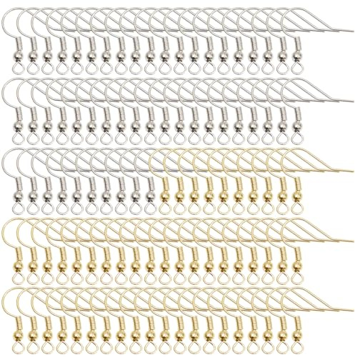 TYFGRT Orecchini gancio per orecchino, Accessori Fai Da Te, Kit Artigianale Gioielleria