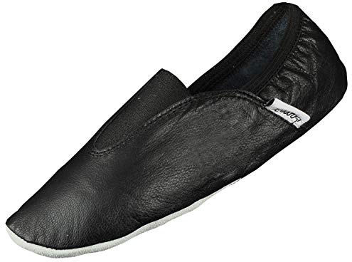 Lappade Gummipads schwarz Gymnastikschuhe, Ballettschuhe, Schläppchen, Turnschläppchen, Tanzschuhe (Art. 220GW Gr. 32 EU)