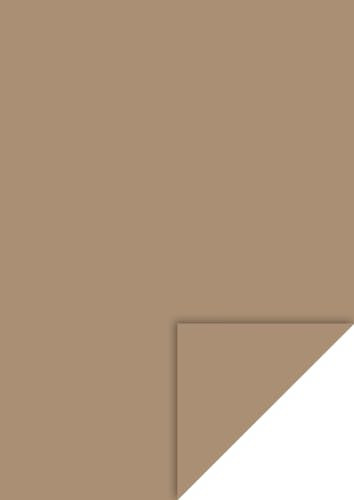 100X Heyda Tonpapier A4 130g hellbraun EAN