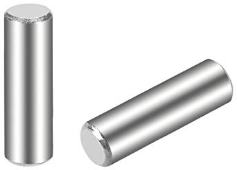 sourcing map 20 Stück Zylinderstifte 4 x 14 mm (ca. 5/32) Passstift 304 Edelstahl Dübelstifte Stifte Stützregale