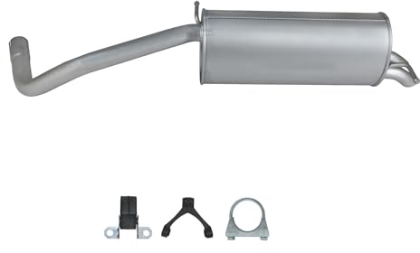 Ferroz Export Ersatz für Endschalldämpfer für Polo 9N 1.4 TDI & Fabia & Ibiza IV Auspuff