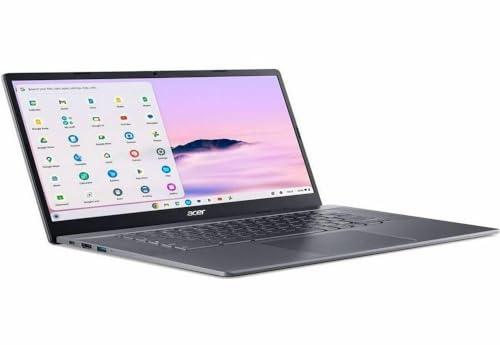 Acer Chromebook Plus 515 CBE595-1T-32PF Chromebook con pantalla táctil de 15.6 pulgadas - Intel Core I3 Gen I3-1315U 1.20 GHz - 8 GB - SSD de 256 GB - Hierro