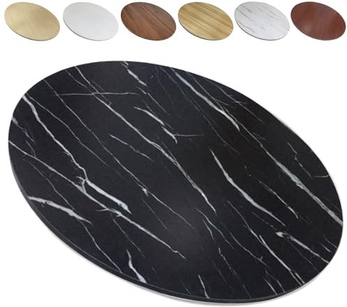 whalebee Tischplatte Esstisch Drehscheibe Holz Großer Drehteller 60cm 70cm 80cm 90cm Drehbare Drehscheibe, Esstisch Drehteller Küchen-Drehteller, Stetige Nicht -Slip, Leicht Zu Teilen Lebensmittel