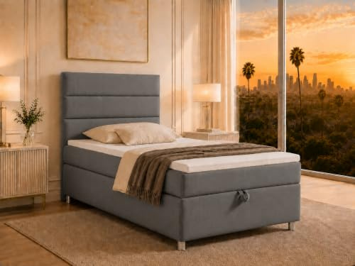 Best For Home Boxspringbett 70x200 Trinity K4 mit Matratze und Bettkasten