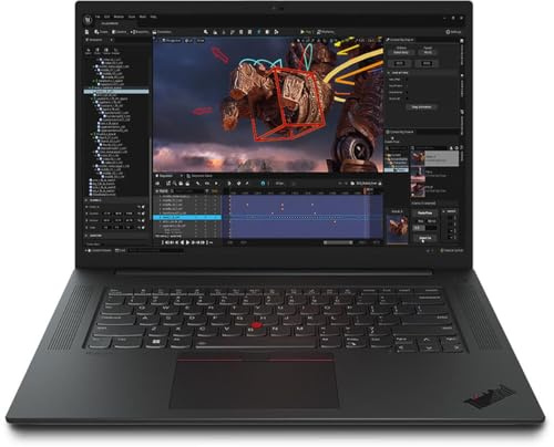 Lenovo ThinkPad P1 Gen 6 16” FHD+, i9-13900H (14 Core), Nvidia RTX 2000 ADA 8GB, 2TB PCIe Gen 4.0x4 NVMe, 64GB DDR5, vPro, FPR & SD Card Reader, WIFI 6E & BT, UK Backlit Keys, Windows 11 Pro (Renewed)