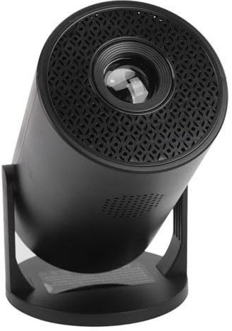 Tosuny Mini proyector con WiFi y Bluetooth,corrección automática de distorsión Trapezoidal 1080P,Proyector portátil para Cine en casa,acampadas al Aire Libre,Videojuegos y películas