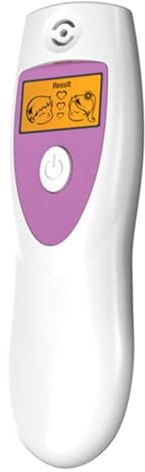 Detector de Olores Aliento Portátil, Analizador Oral Personal Blanco | Monitor Glucosa sin Pinchar, Autoevaluación Rápida, Pilas No Incluidas