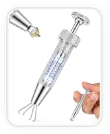 Milacolato 13/17 Pièce Pince Piercing Kit 14G/16G/18G/20G Aiguille Piercing | Acier Chirurgical Piercings pour Ouvrir et Changer Accessoires de Kit pour Oreille, Nez, Lèvre
