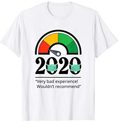 2020 Review Barometer Very Bad Experience 1 Star Rating Gift T-Shirt