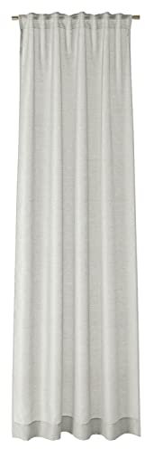 Joop! Schlaufenvorhänge Ornament Allover grau - 010