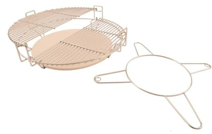 Barbecook Set de Cuisson Divide & Conquer pour Kamados avec Grille 53cm Kamal ou K24