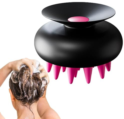 Haarwaschbürste – Wasserdichter Duschkopf-Schrubber | Wasserdichtes Kopfhautmassagewerkzeug Kopfhautpeeling, Männer Frauen Haarwachstumsprodukte zum Waschen der Haare