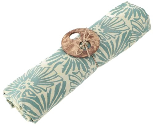 GURU SHOP Bali Batik - Vestito da Sarong, da spiaggia con fibbia Sarong, da uomo/donna, arancione, sintetico, taglia unica, Verde/1, Taglia unica