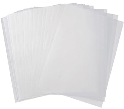 KONTONTY Sulfurisé Transparent pour Dessin Ensemble De De Calque Translucide pour Esquisse Et Traçage D'architecture Et Graphisme
