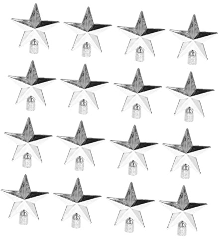 GALPADA 20pezzi Puntale Per Albero Di Natale Forma Di Stella Decorazioni Per Albero Di Natale Vintage Per Di