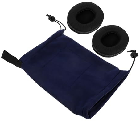 Hemobllo Paraorecchie per Cani Protezioni per Le Orecchie del Cane Paraorecchie per Cani con Protezione dell'Udito Protezione per Le Orecchie del Cane per Il Rumore Corsa Blu Nylon
