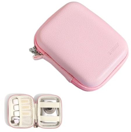 KEWUF 1 Pcs pochette appareil photo, Étui de Protection pour Appareil Photo numérique Compatible avec YLSHGXFC/FAYIBUY/YLSHGXFC/AOREGRE/Nicamery, Conception de Coque Dure EVA, légère et Durable
