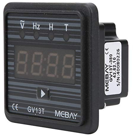 Generatore Voltmetro Digitale AC Display Digitale Misuratore Multifunzione GV13T Modulo Leggero per Misurare Tensione Frequenza Tempo di Funzionamento Componenti di Controllo (AC380V)