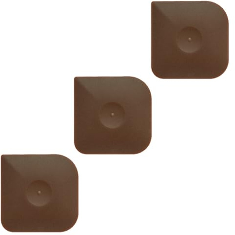 UKCOCO Raschietti per Pentole in Plastica 3 Pezzi, Accessori da Cucina Multifunzionali per Pulizia Padelle in Ferro e Griglia, Utensili per Rimuovere Adesivi e Gomme da Masticare, per