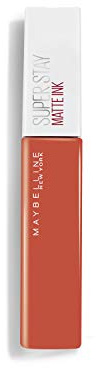 Maybelline New-York Lippenstift, matt, langanhaltend, superstay Matte Ink, Farbton: Self-Starter (130), 5 ml
