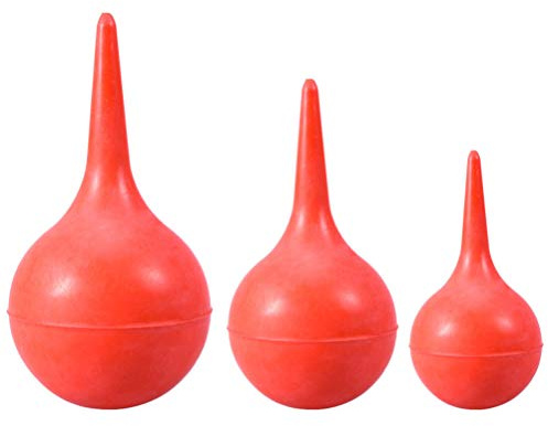 3 Pz Spremere La Lampadina Sfera Bulbo Auricolare Bulbo Per La Pulizia Delle Orecchie Di Aspirazione Per Neonati Strumenti Pulizia Del Cerume Cuccioli Orecchio Bambino