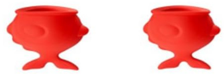 2 Stück Fish Lippensauger – Silikon-Fischform Lippen-Plumper, elastisches Volllippen-Schönheitsgerät | nicht-invasive Methode Mund Plumper Lip Suction Beauty Tool, Enhancer Plumper Gerät für
