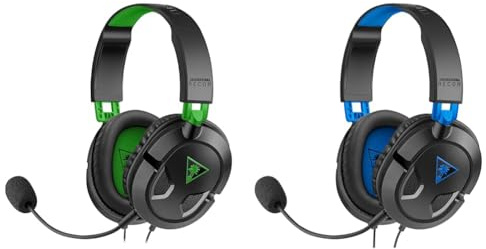 Turtle Beach Recon 50X & 50P Gaming Headsets for Xbox, PS5, Nintendo Switch & PC
