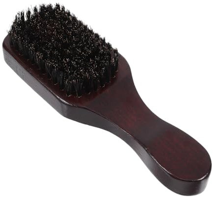 COLLBATH Tragbare Bartbürste Mit Griff Für Bartreinigung Und Haarstyling Ausgestattet Mit Weichen Borsten Für Angenehmen Gebrauch Und Effektive Entfernung Von Abstehenden Haaren Und