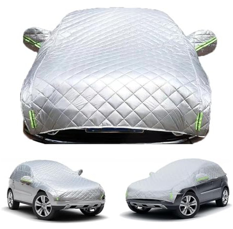 Telo Copriauto Antigrandine Per Toyota Yaris 2000-2024, Copri Auto Imbottito, Coperture Per Carrozzeria, Mezza Copertura