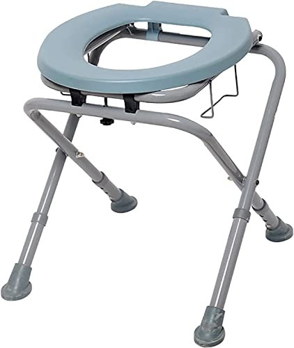 SaryEdge Toilettensitz – Kompakter, Leichter Toilettenstuhl für drinnen und draußen – Toilettenstuhl für Senioren – Praktisch für Camping und Reisen(