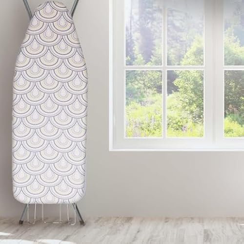 YFQYRB Copri ASSE da Stiro con Imbottitura Universale-81x30cm 92x33cm 97x33cm 106x33cm 110x35cm 122x38cm Copertura ASSE da Stiro, Ricambio Copri ASSE da Stiro(36x13inch)
